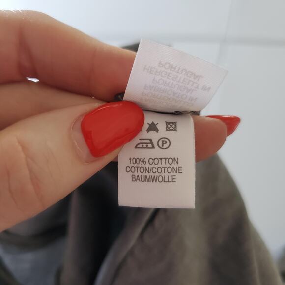 Paul Smith Shirt Mens Medium Gray Button Up Long Sleeve Made In Portugal Cotton - Picture 7 of 8